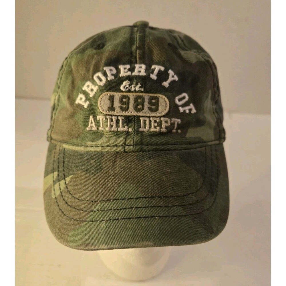 Children's Place 1989 Athl Dept Camo Boys 3t-4t Elastic Band Hat